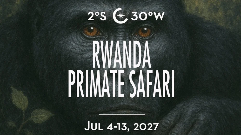 VACAYA Rwanda Primate Safari, July 4 to 13, 2027