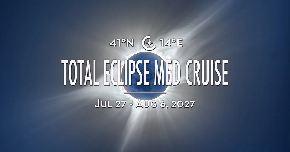 VACAYA Total Eclipse Med Cruise, July 27 to Aug 6, 2027