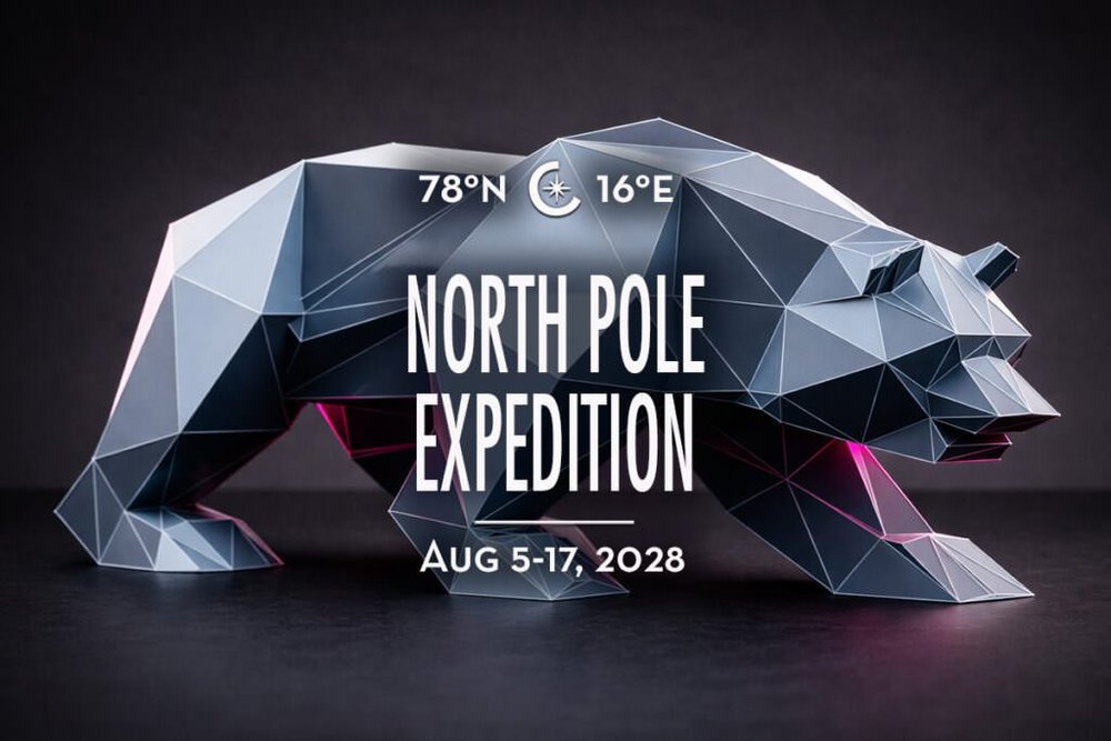 VACAYA North Pole Expedition, Aug 5 to 17, 2028