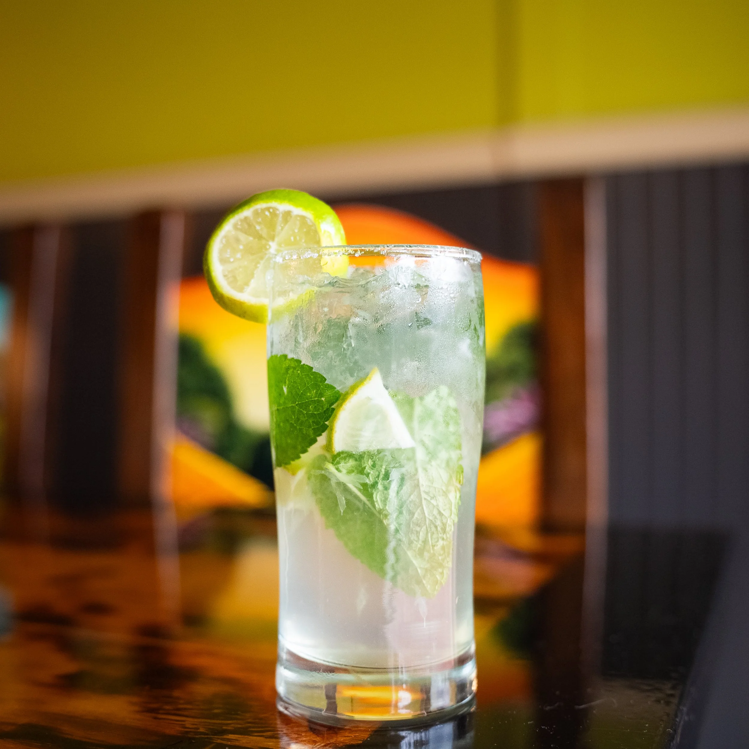 Cucumber lime refresher