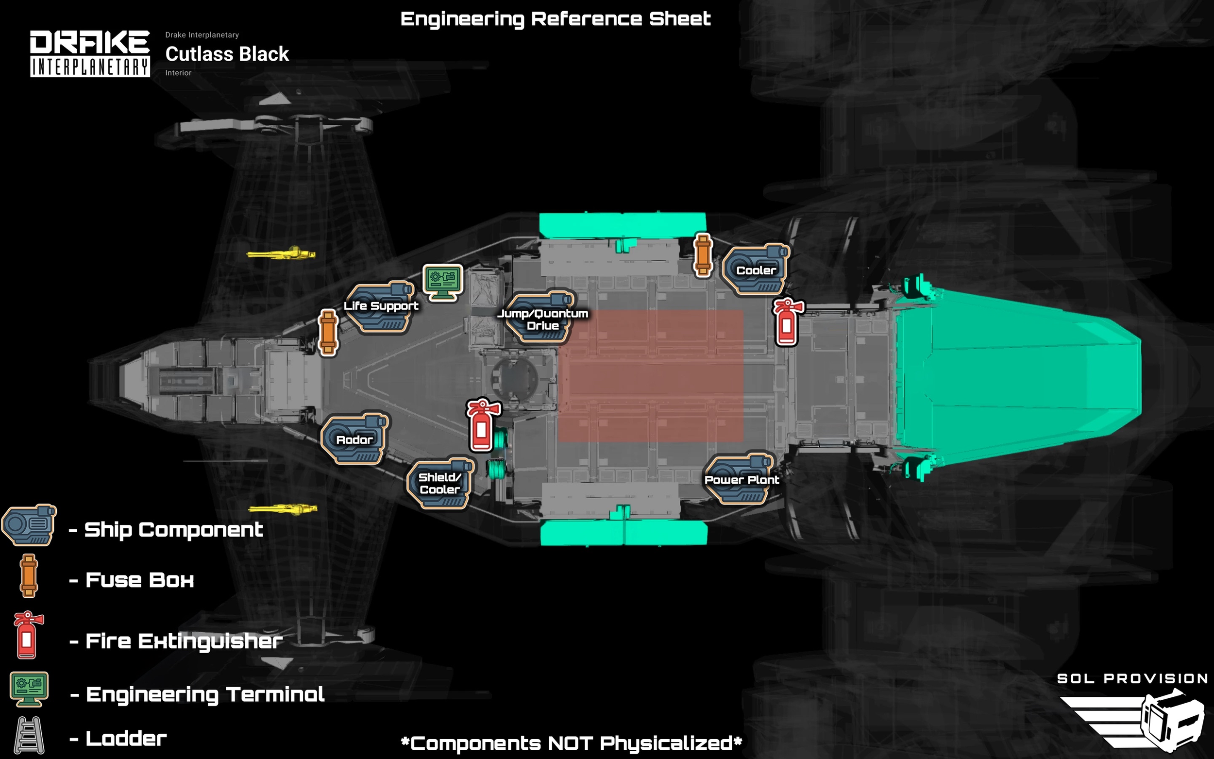 Drake Cutlass Black
