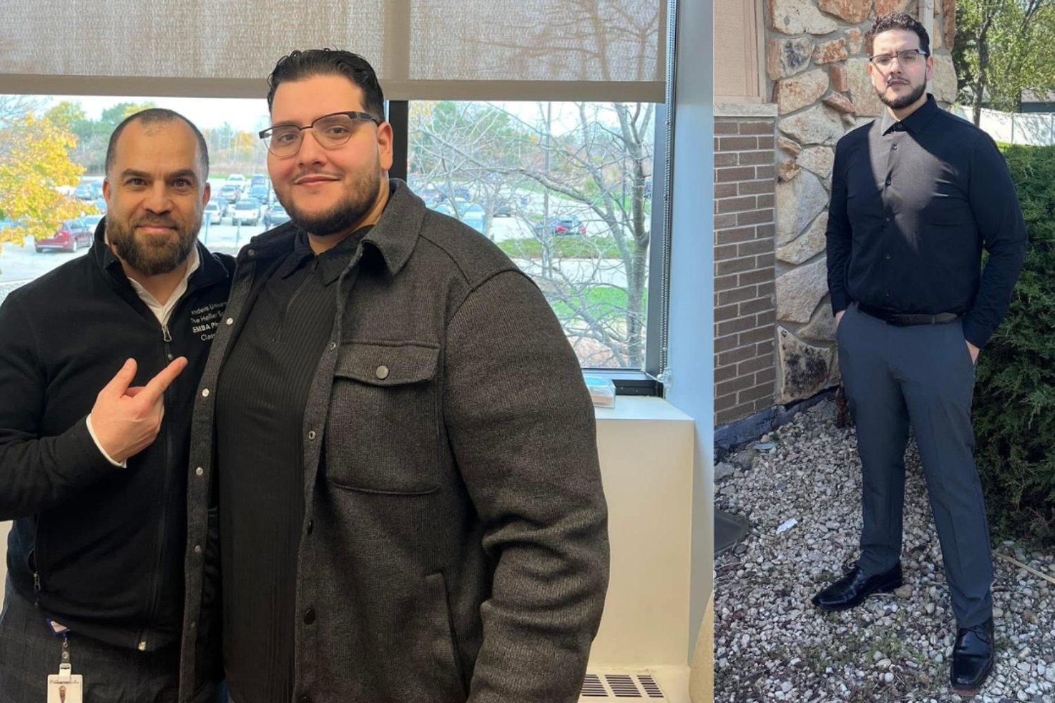 Dr. El Djouzi's patients and their weight-loss results