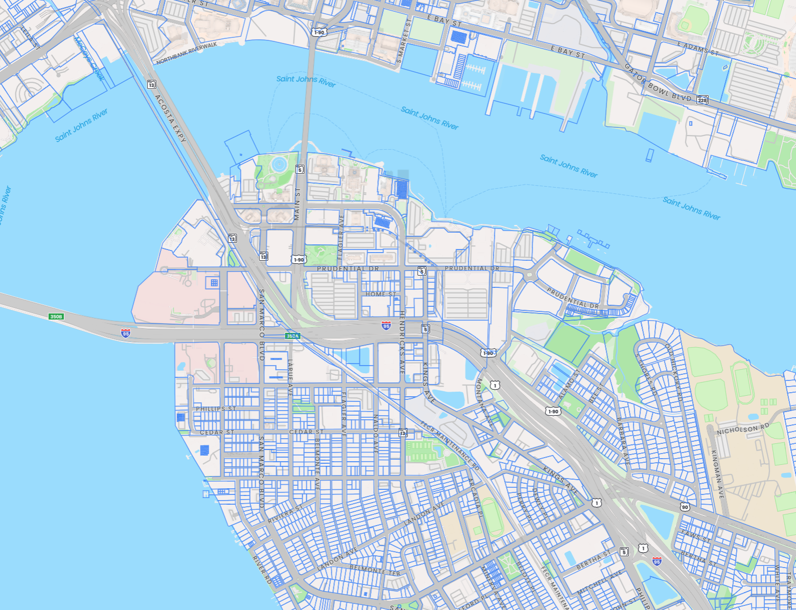 Property Parcels layer