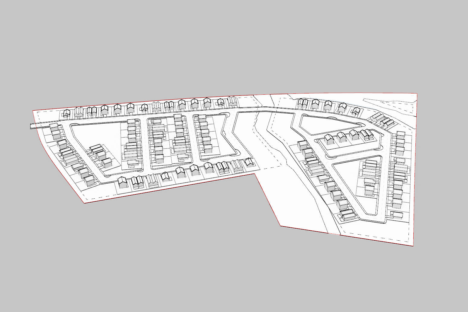 CAD export — site boundaries