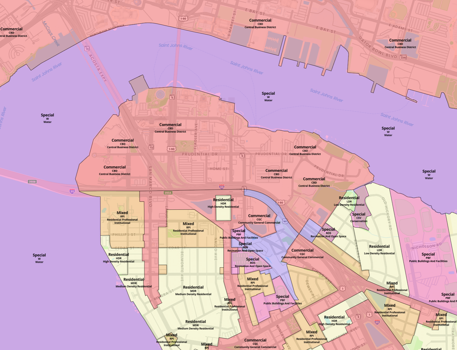 Future Land Use layer