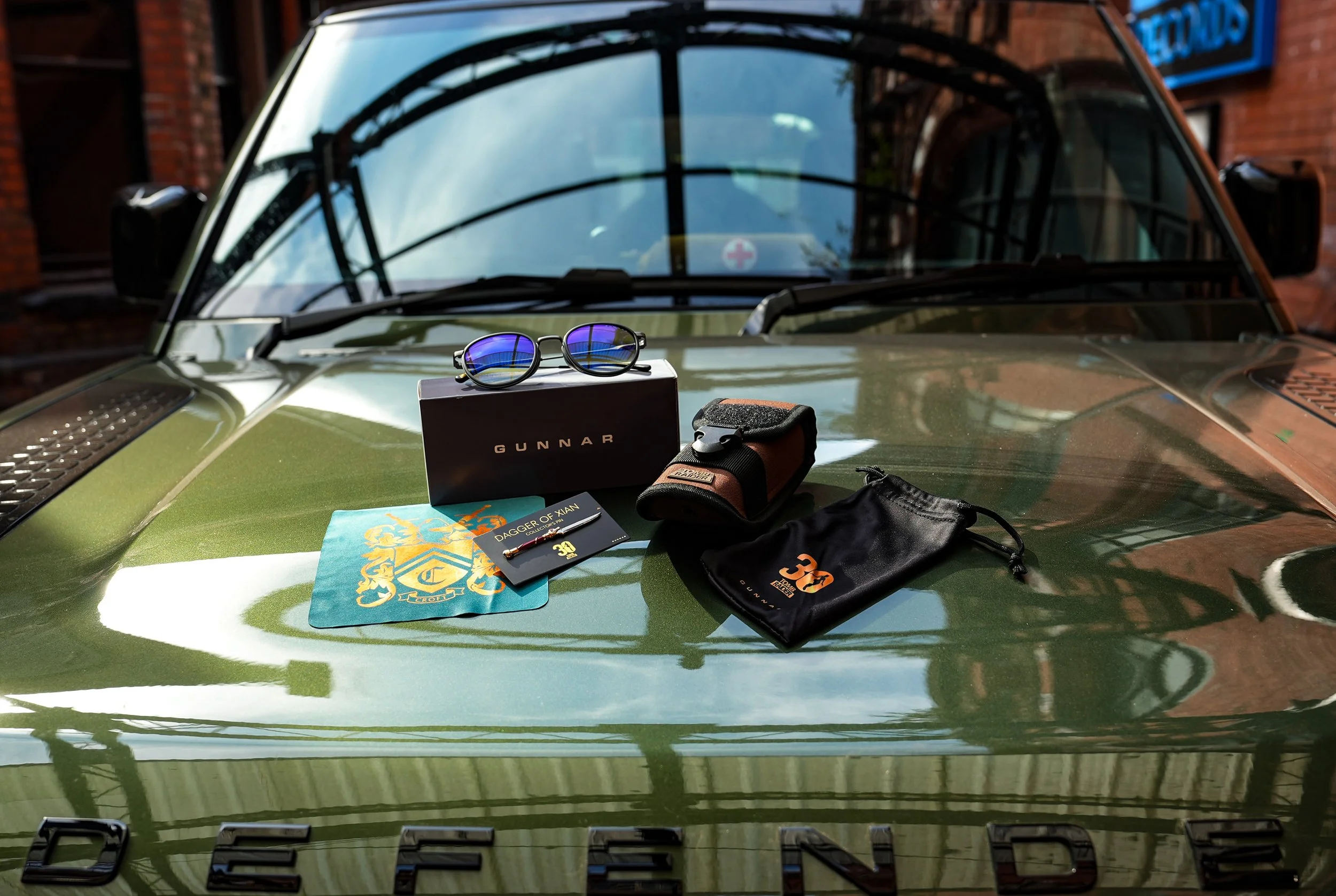 GUNNAR x Tomb Raider, lifestyle still