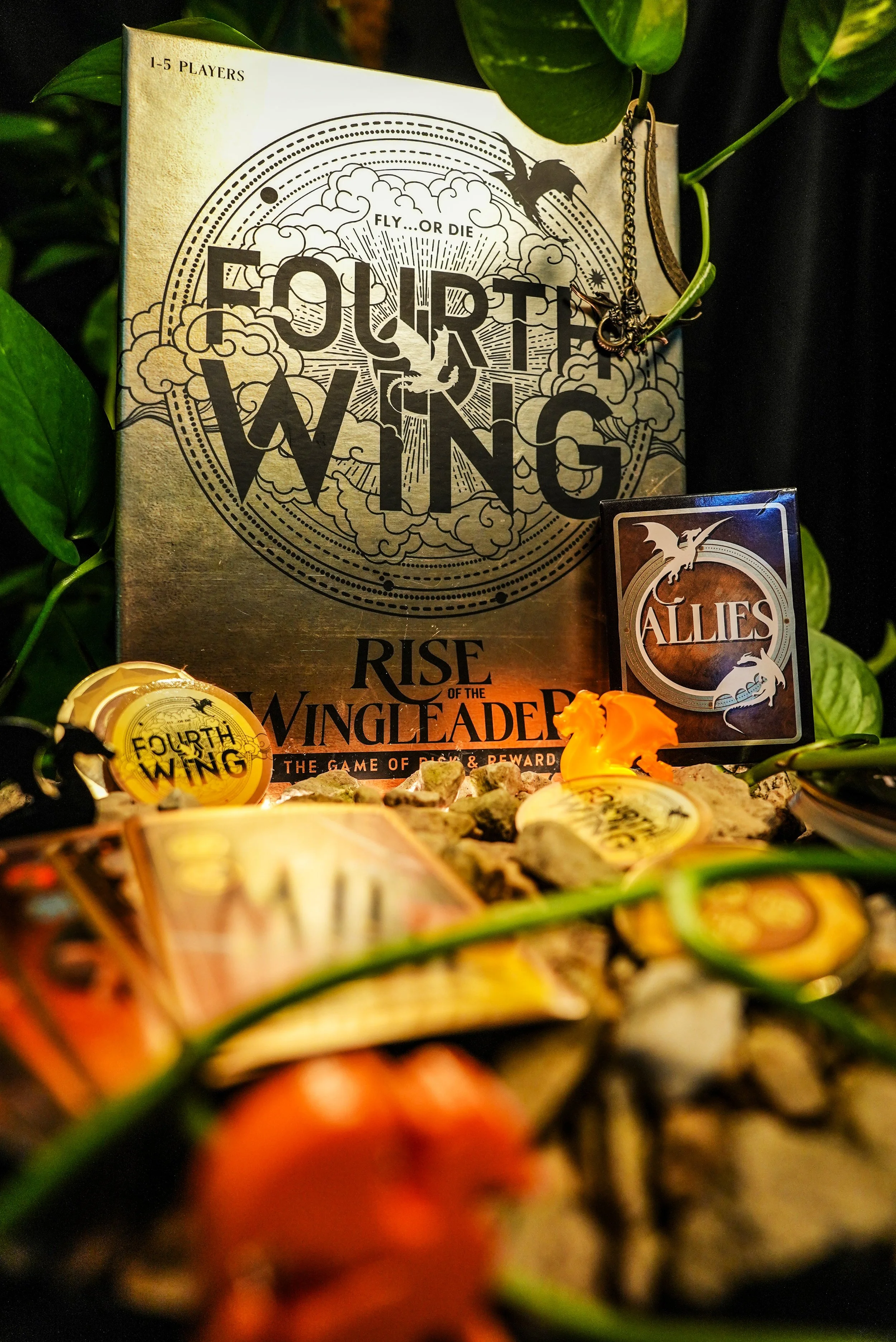 Fourth Wing: Rise of the Wingleader product photography, hero shot