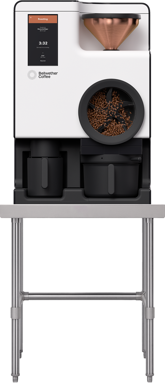 Bellwether Shop Roaster on table