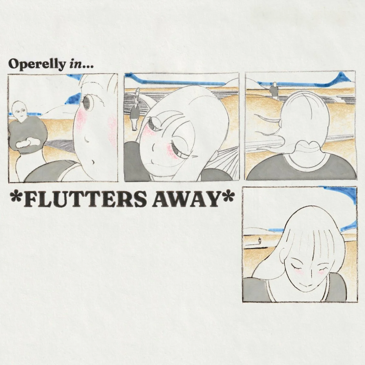 *FLUTTERS AWAY*