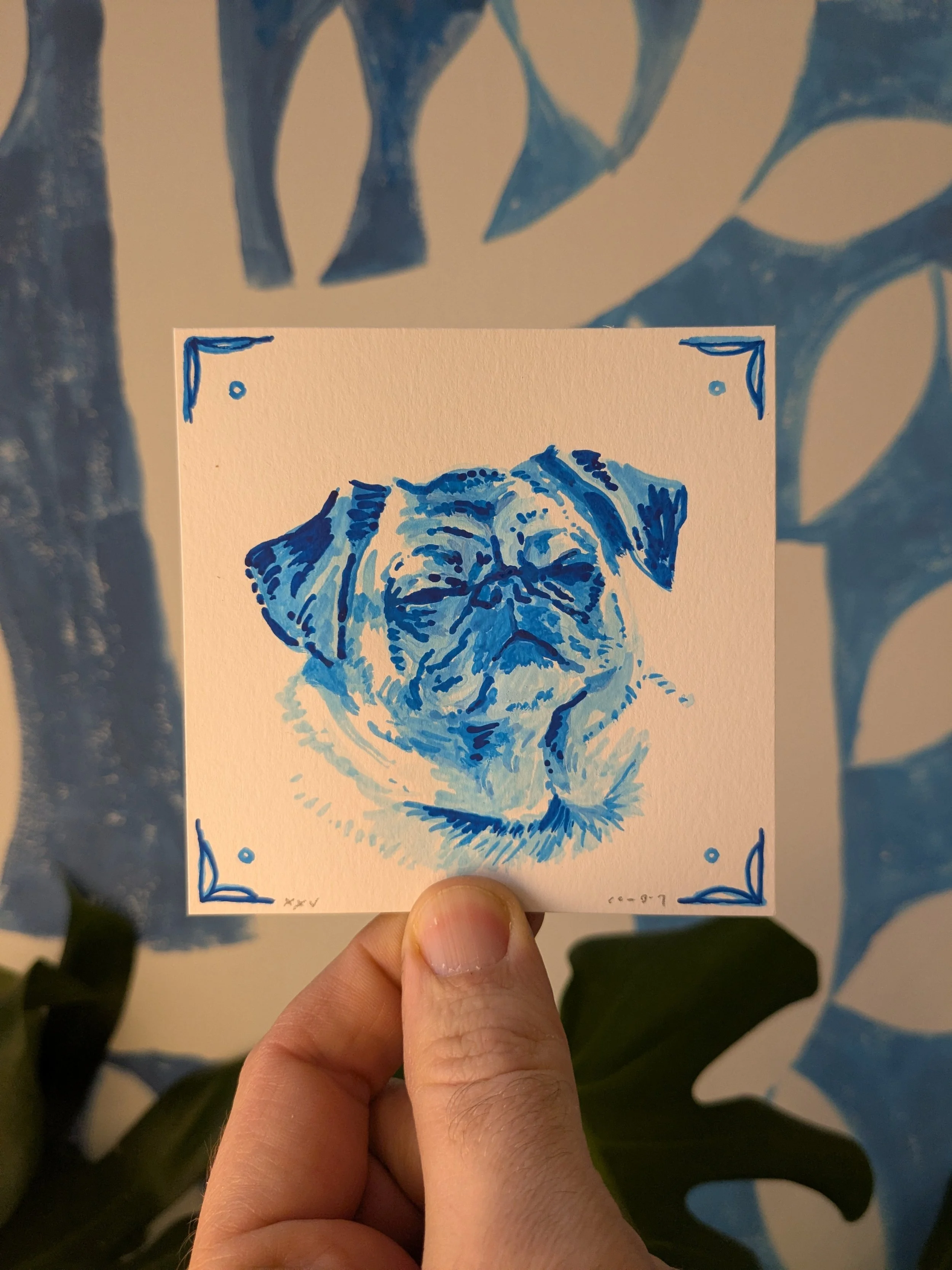Pet portrait commission