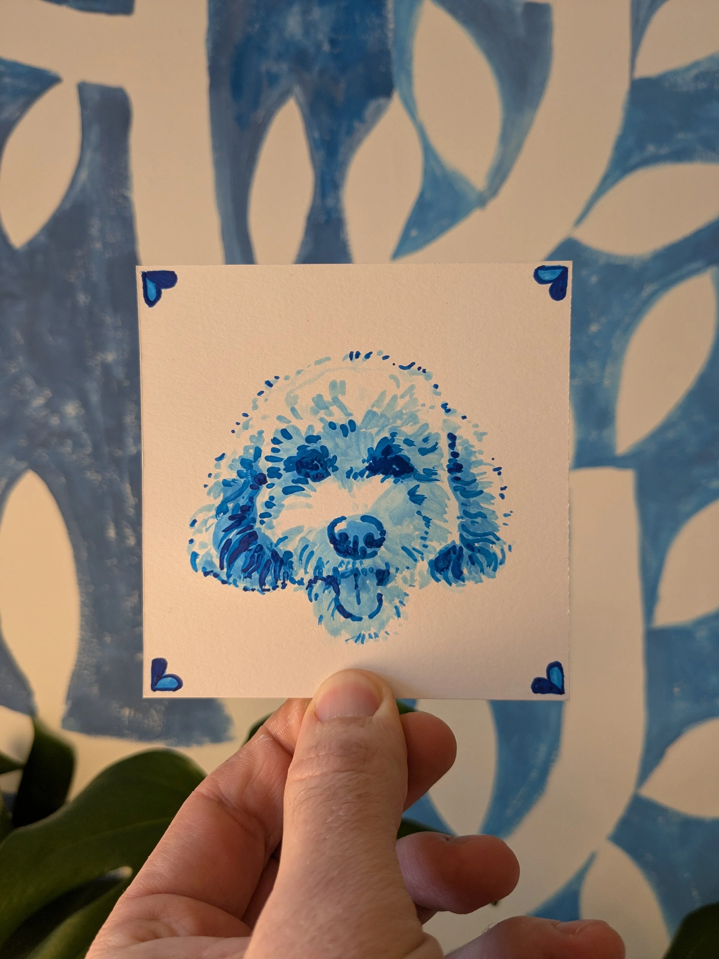 Pet portrait commission
