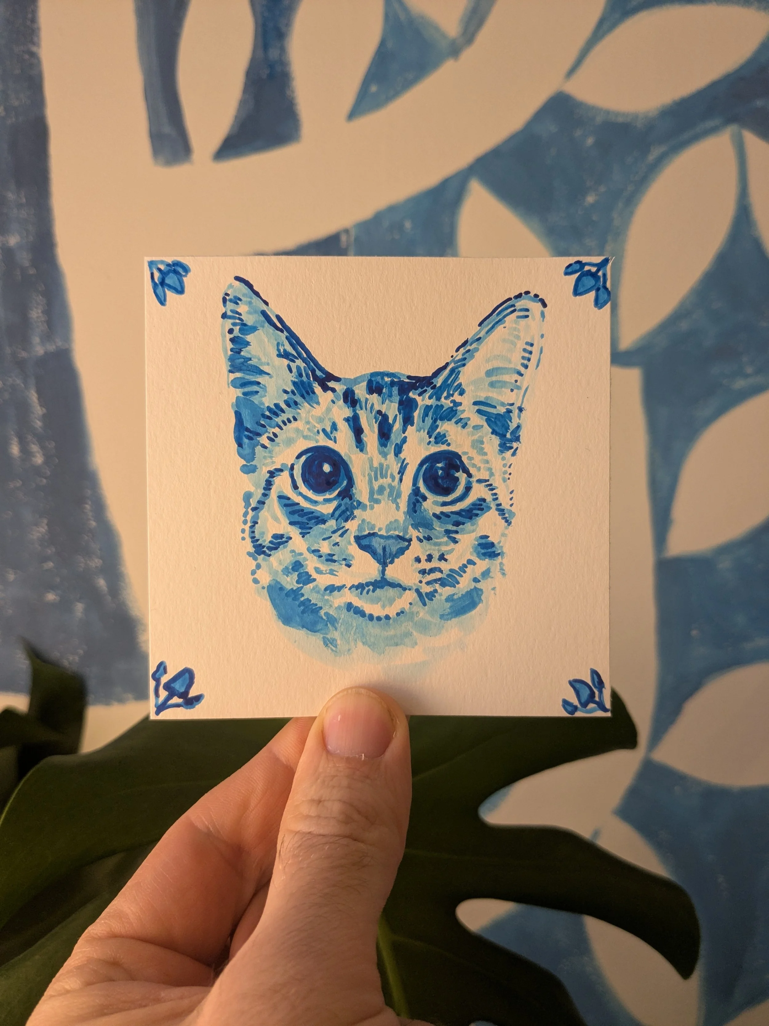 Pet portrait commission