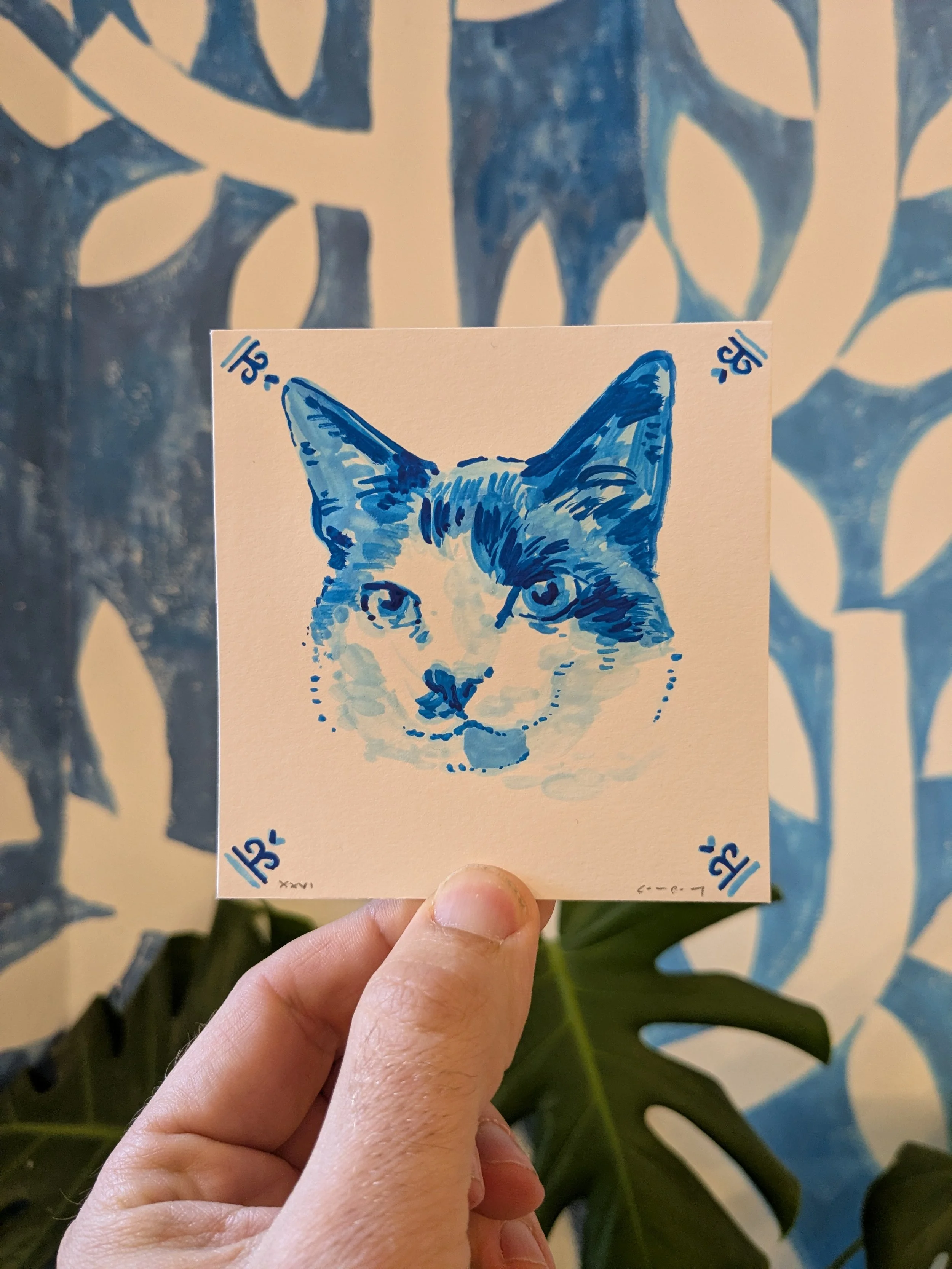 Pet portrait commission