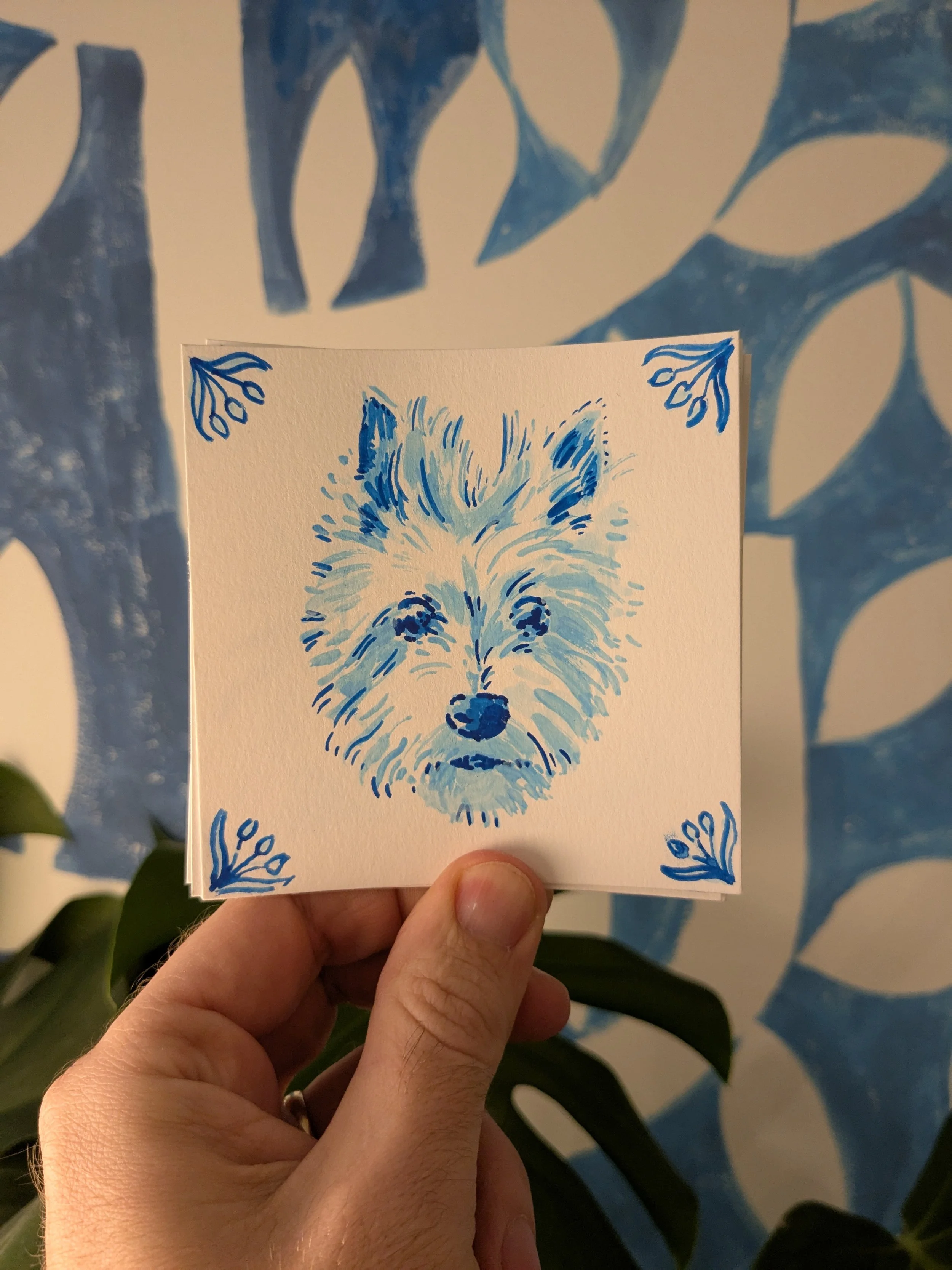 Pet portrait commission