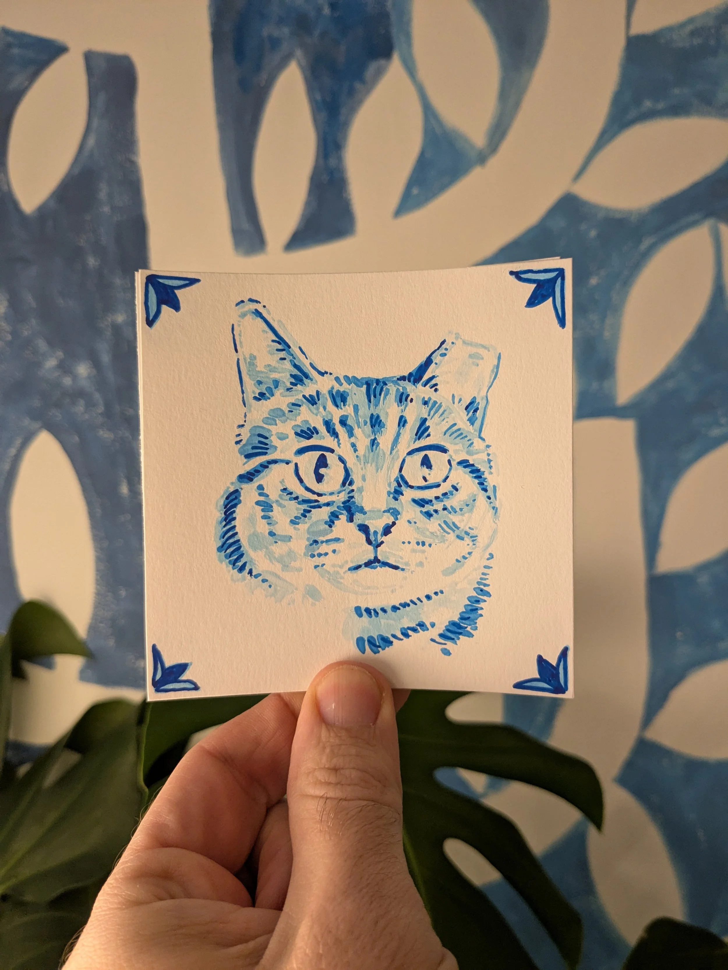 Pet portrait commission