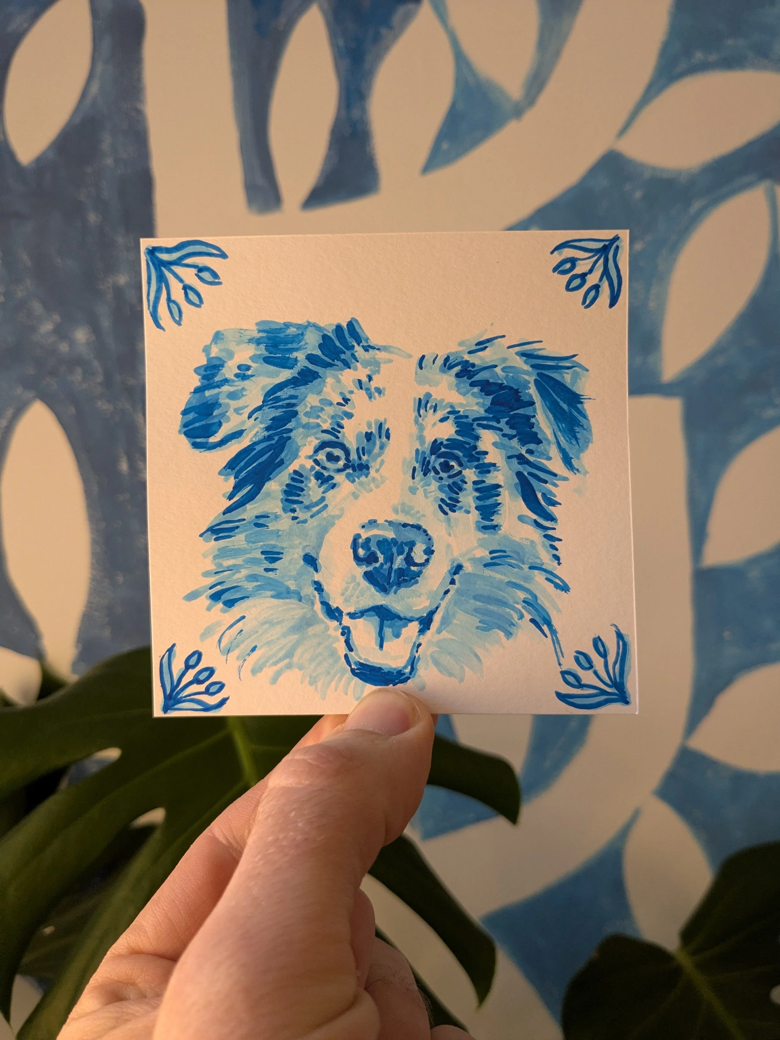 Pet portrait commission