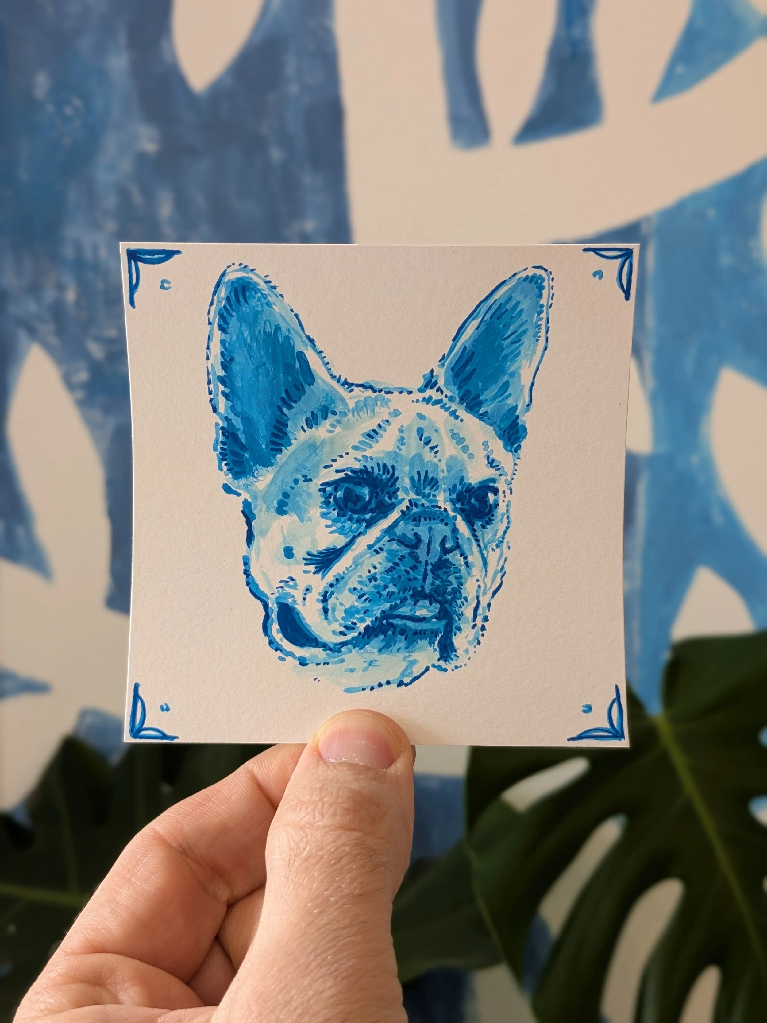 Pet portrait commission