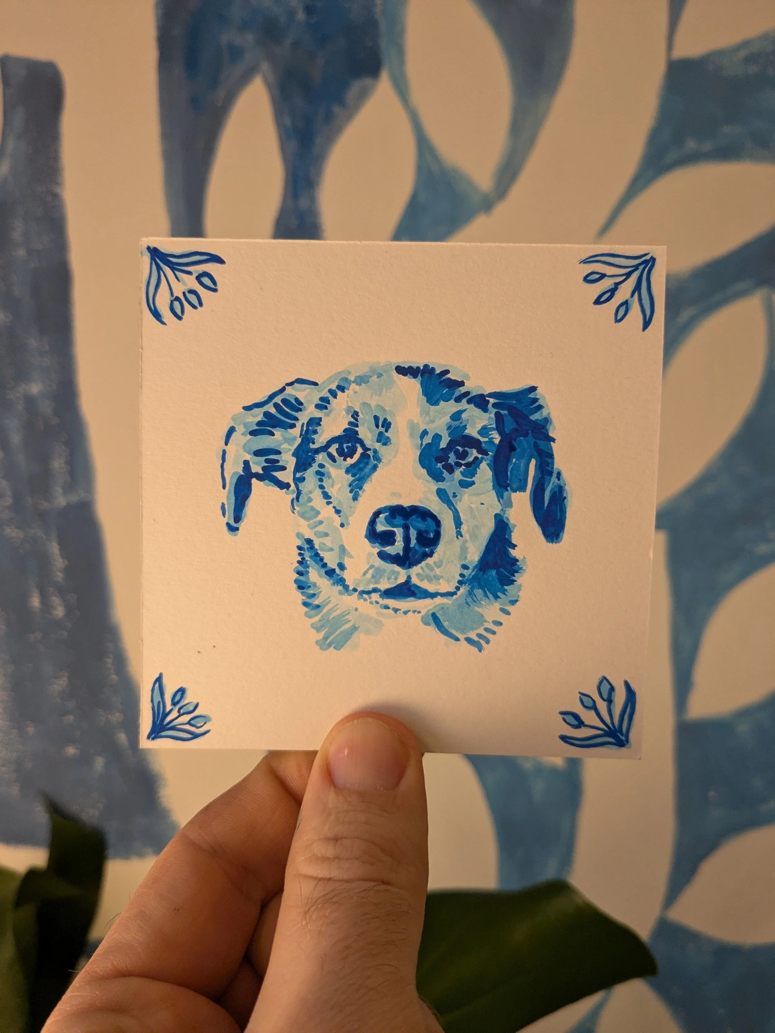 Pet portrait commission
