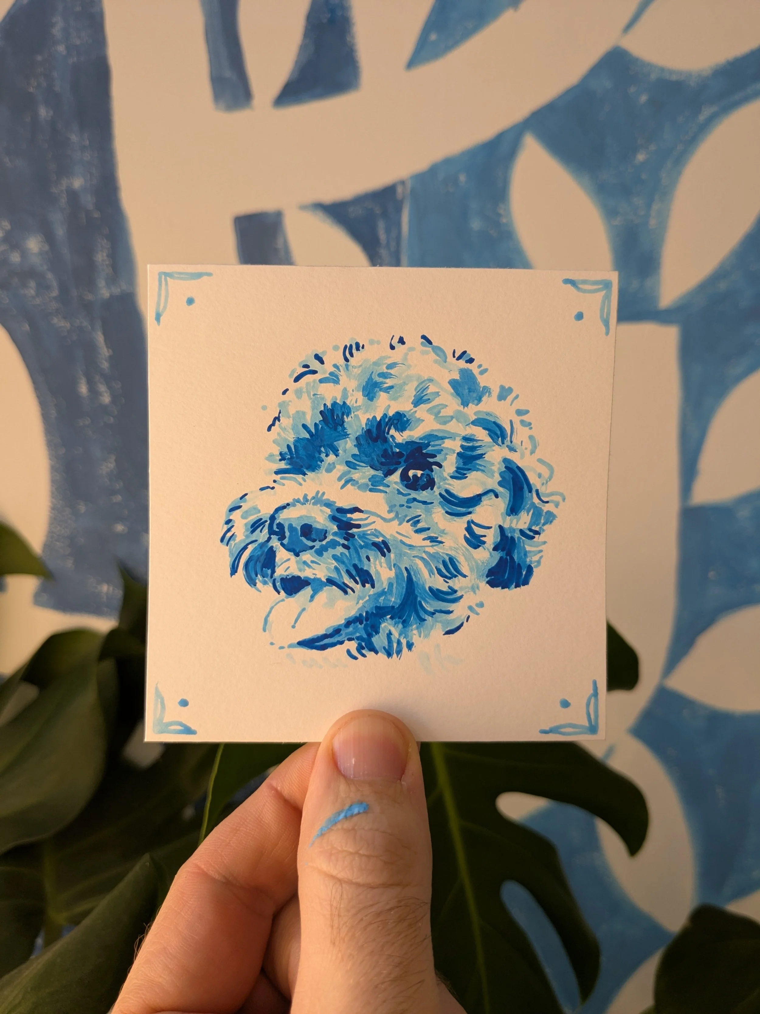 Pet portrait commission