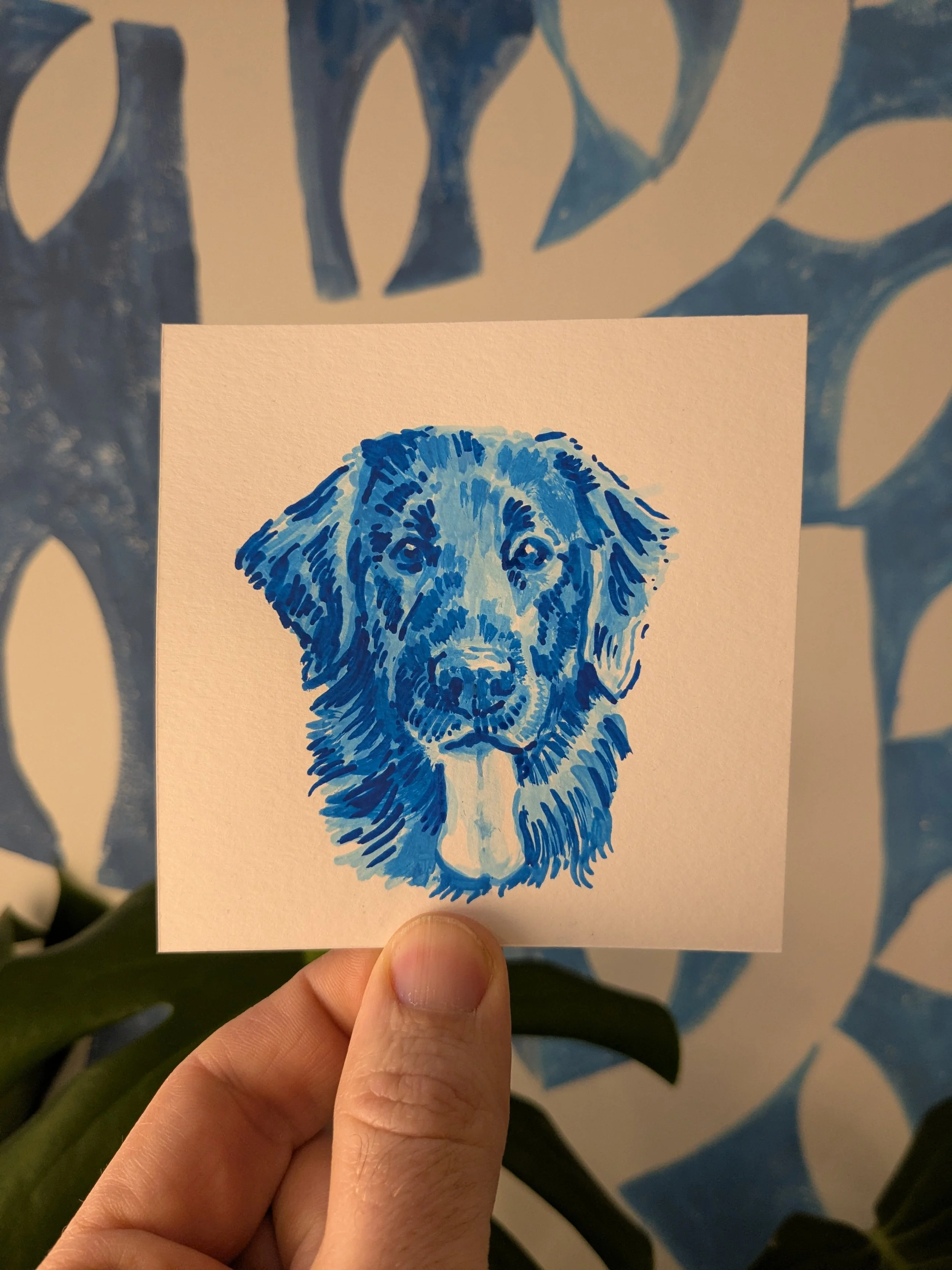 Pet portrait commission