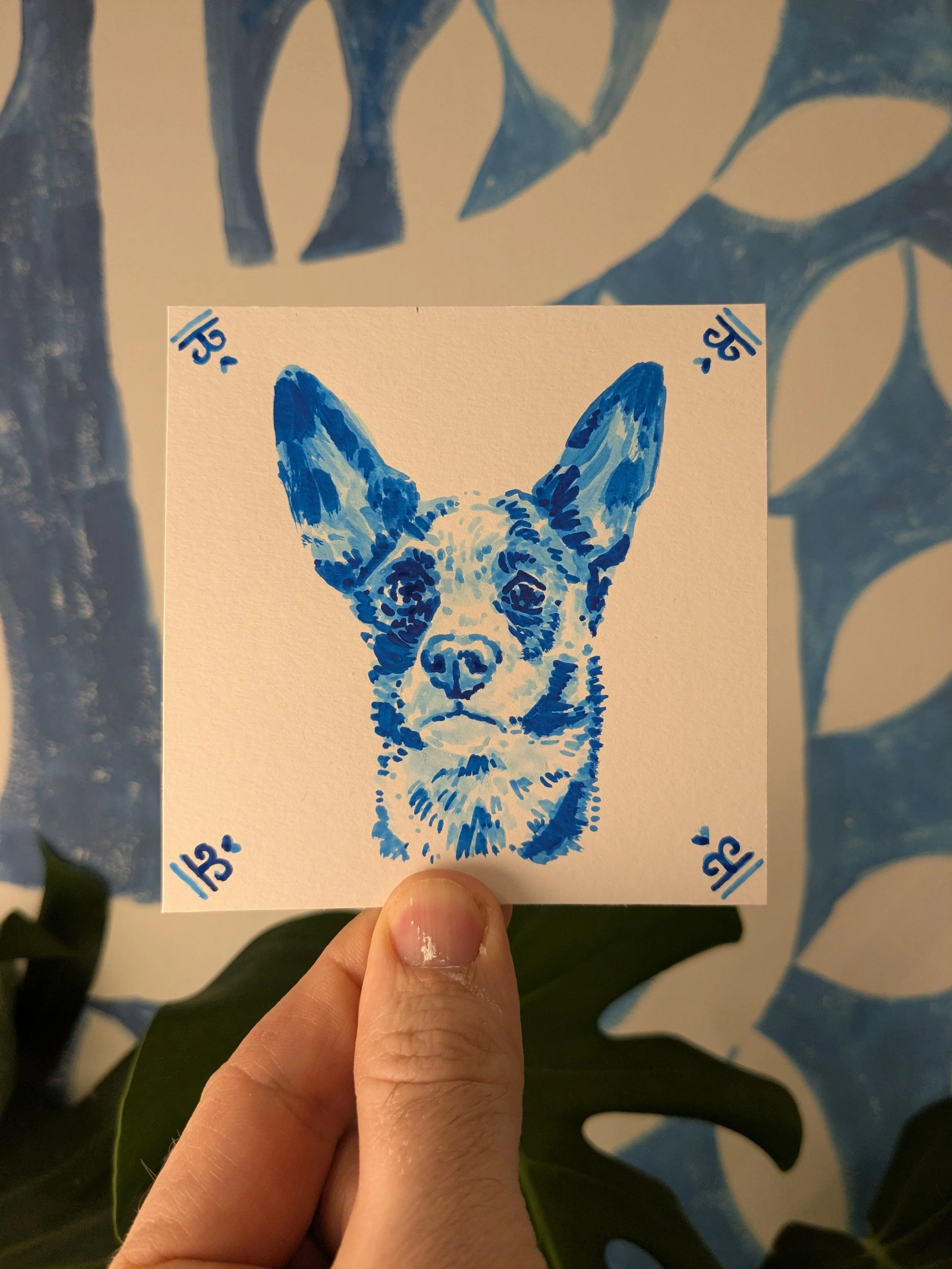 Pet portrait commission