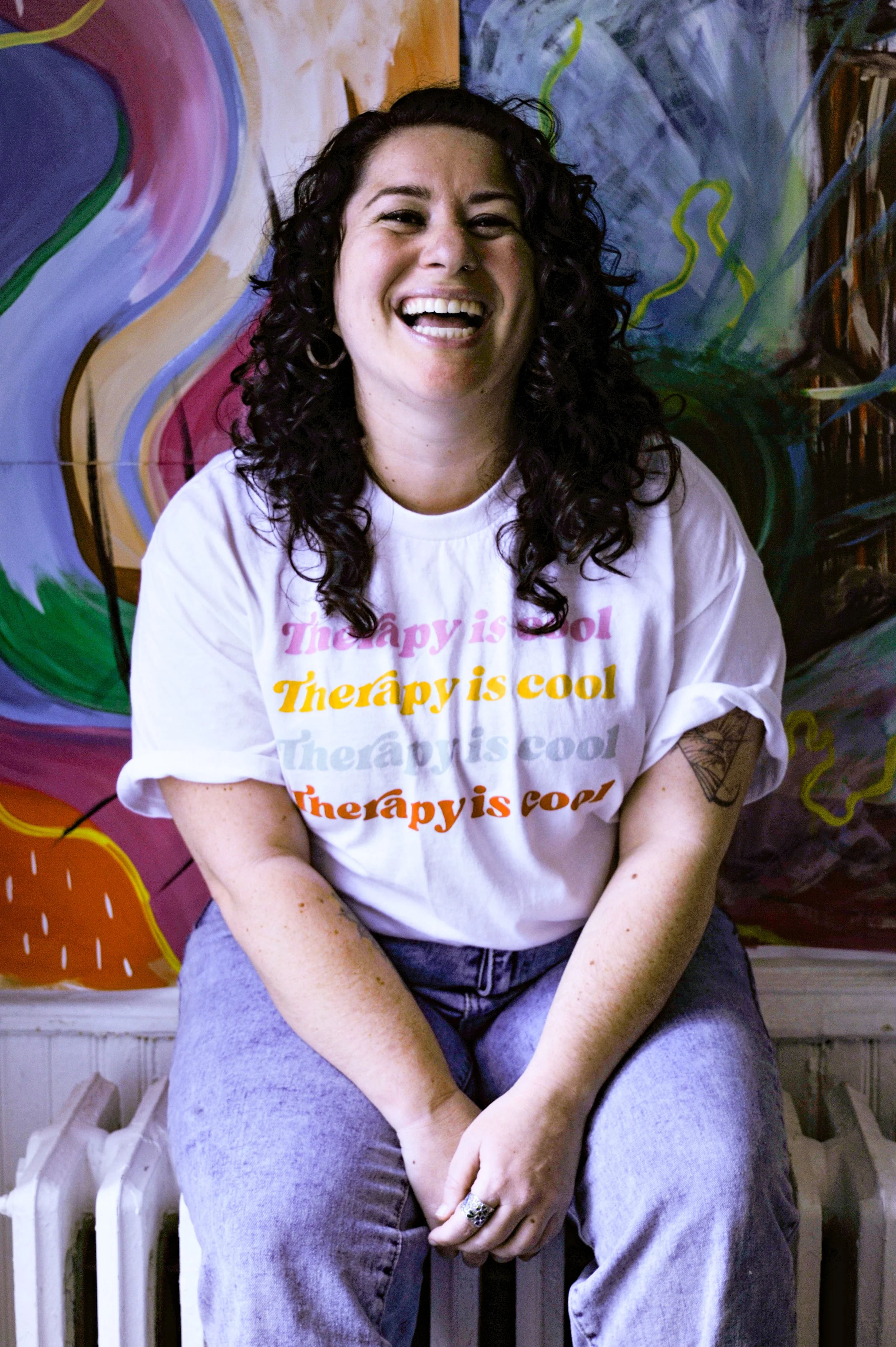 Brittany Deutch, LPC, ATR-BC, licensed professional counselor and board-certified art therapist at Creative Source Counseling in Richmond, VA