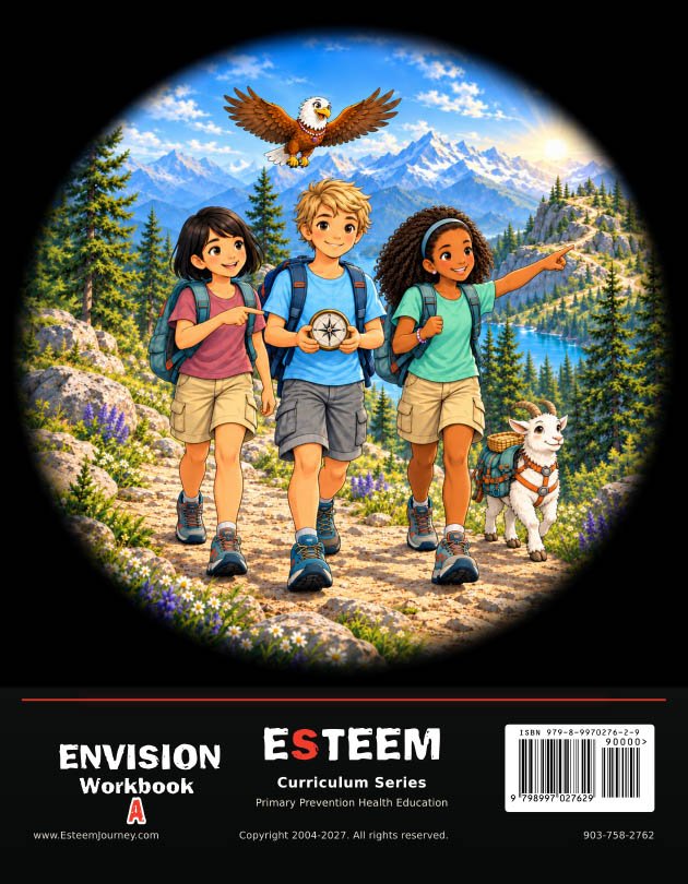 Sixth Grade ENVISION workbook, back cover
