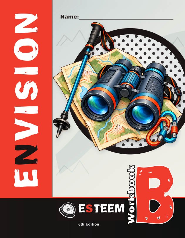 Sixth Grade ENVISION workbook, front cover