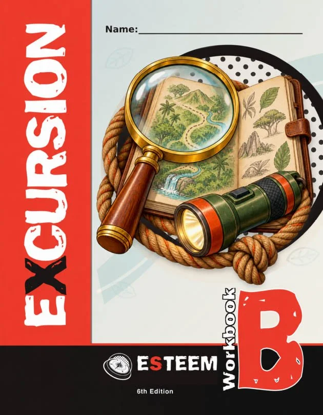 Fifth Grade EXCURSION workbook, front cover