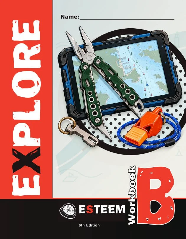 Eighth Grade EXPLORE workbook, front cover