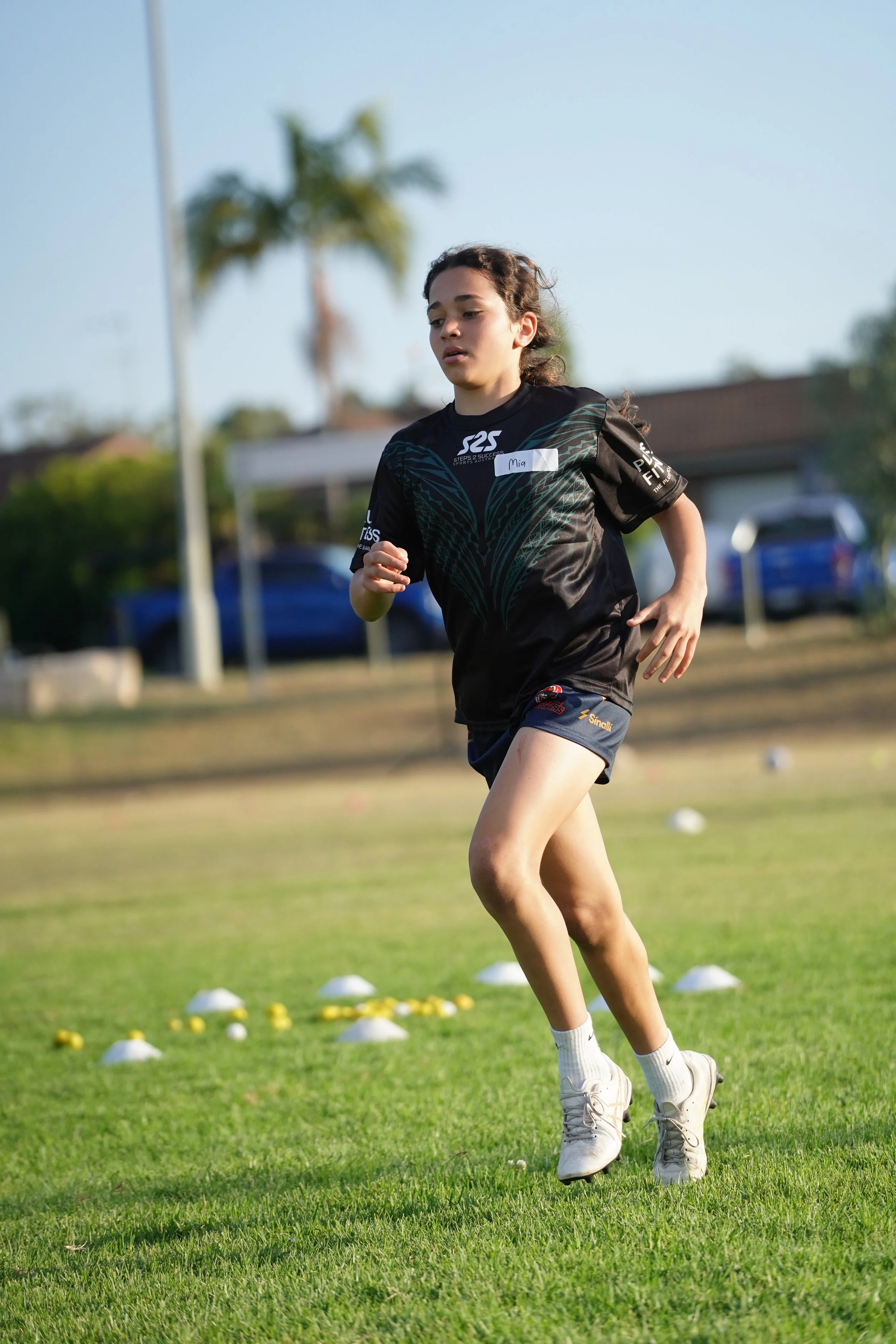 S2S player training in a footwork drill