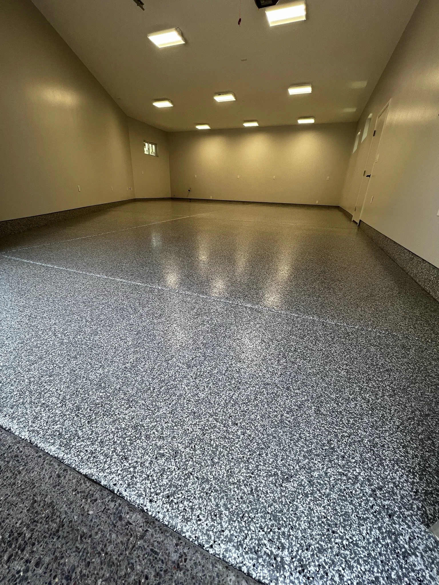 Finished Flake Floor