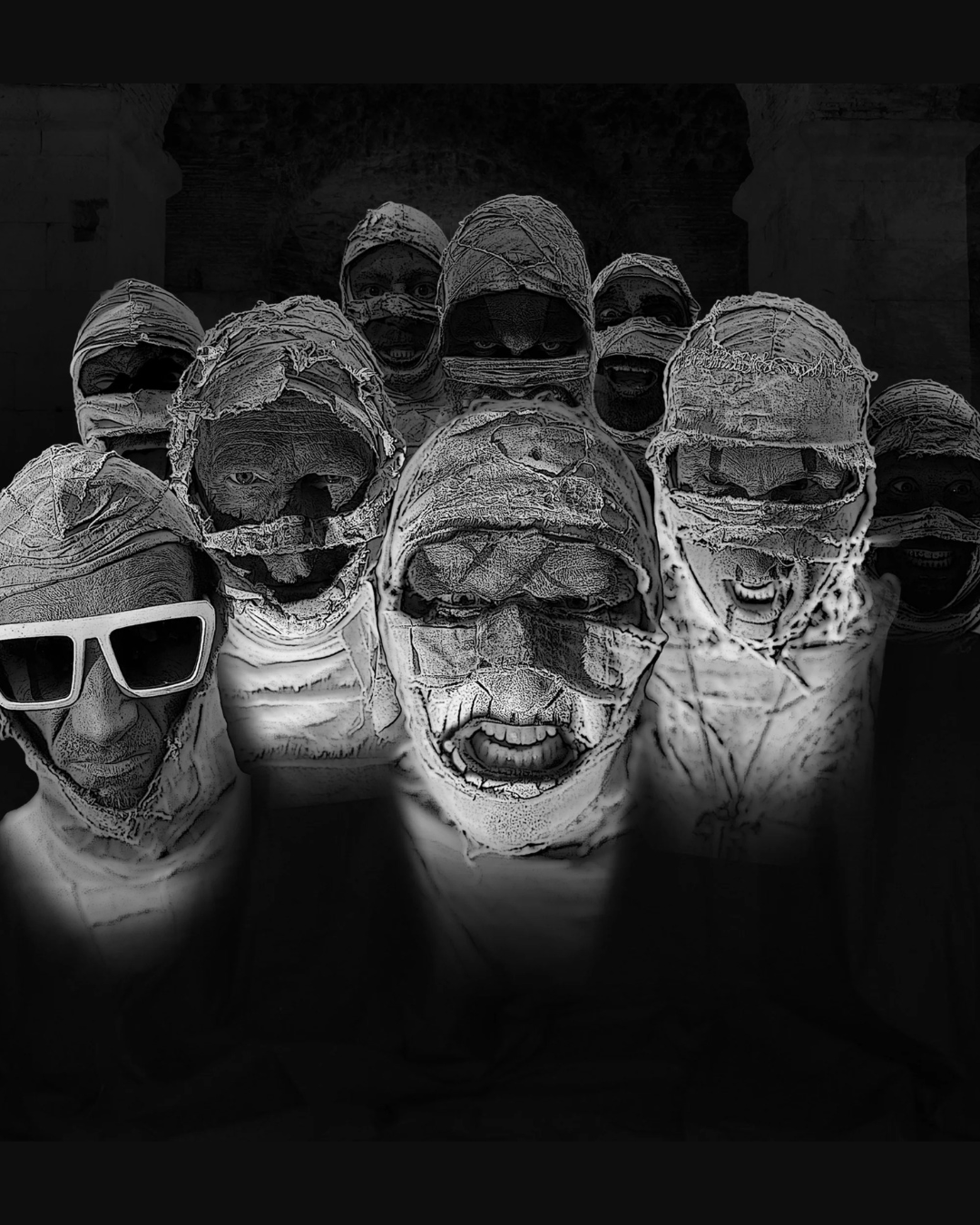 Here Come the Mummies performing live