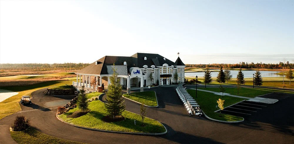 Chalet du Golf La Tempête au crépuscule