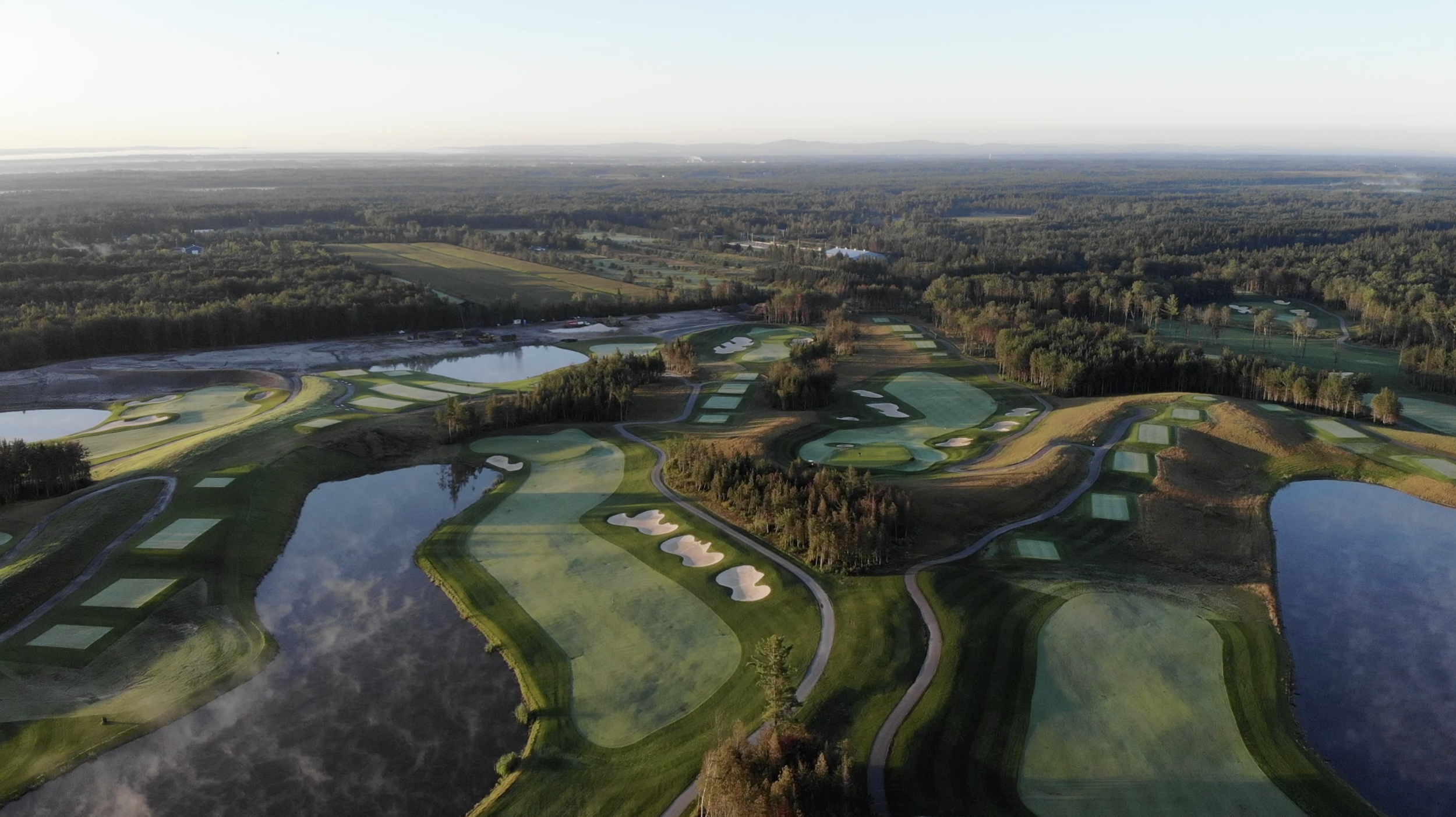 Parcours Sud en construction
