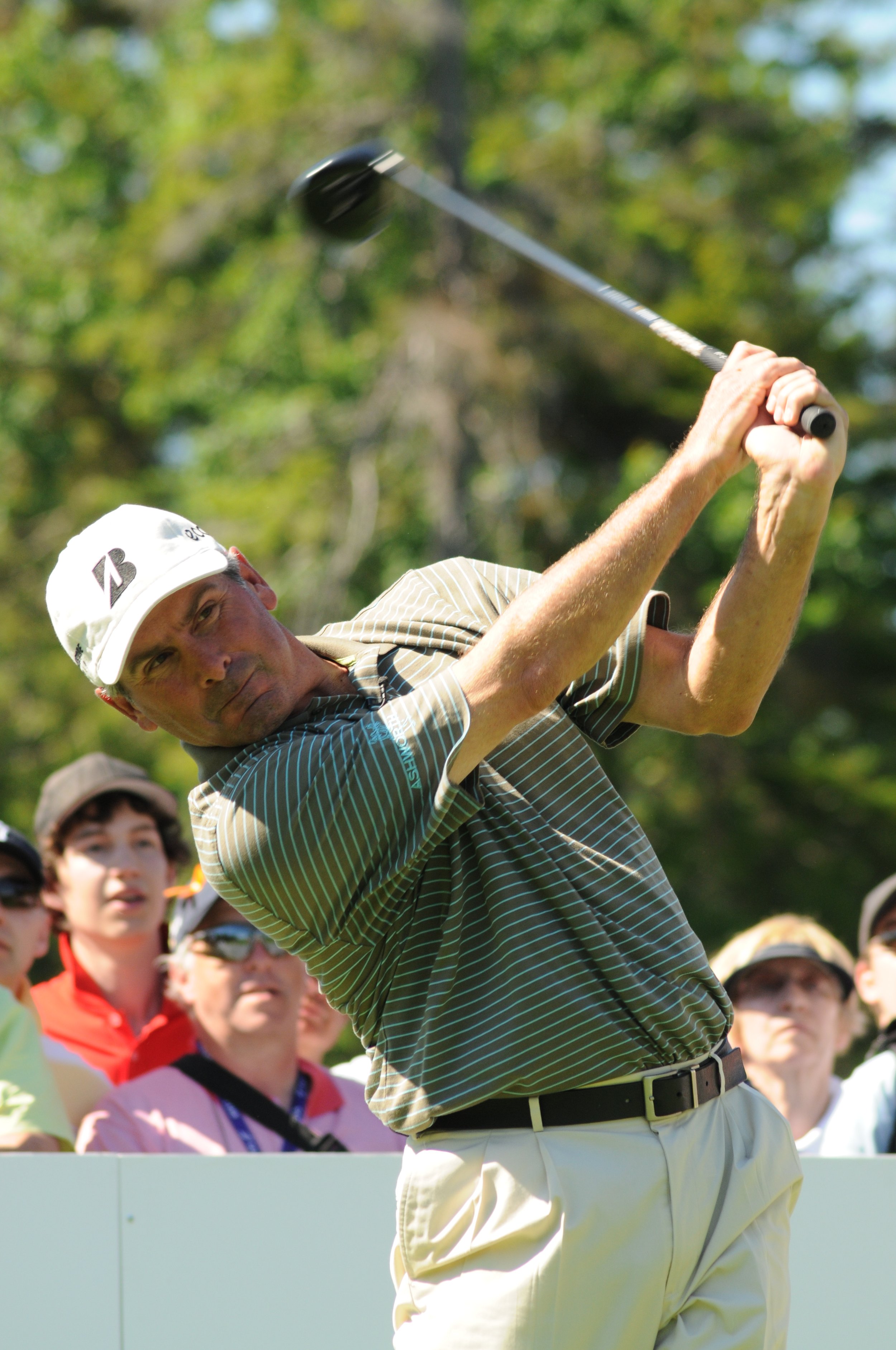 Fred Couples en action