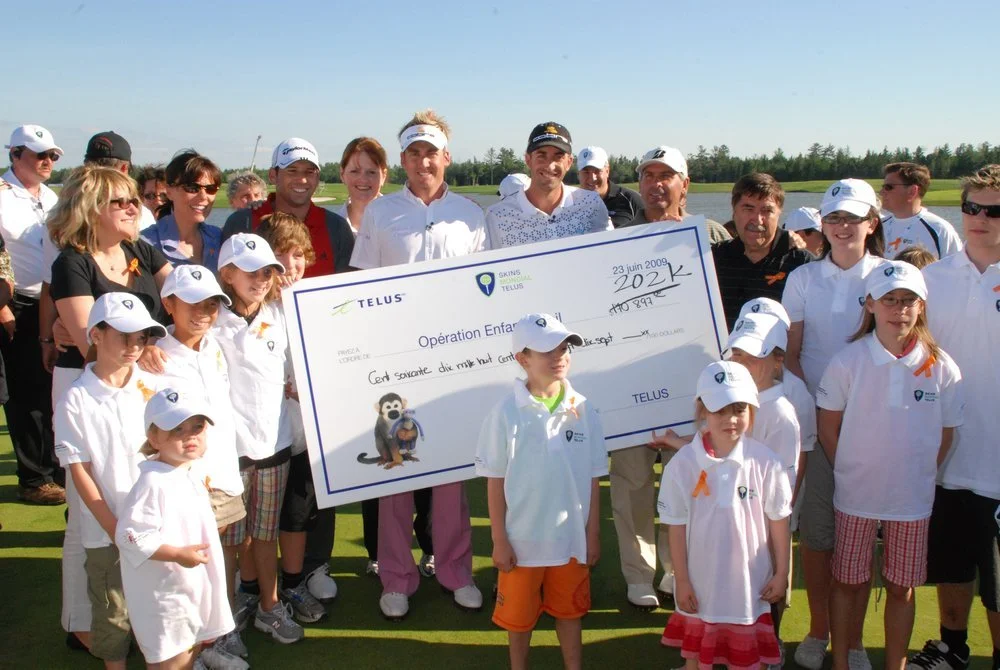 202 000$ remis à Enfants Soleil