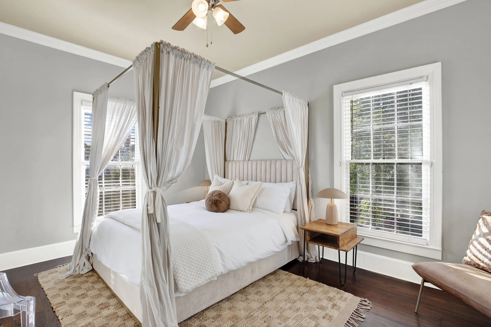 Photo-ready bedroom example