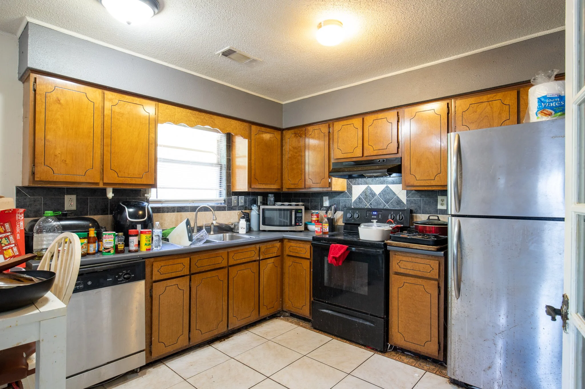 Kitchen before professional enhancement