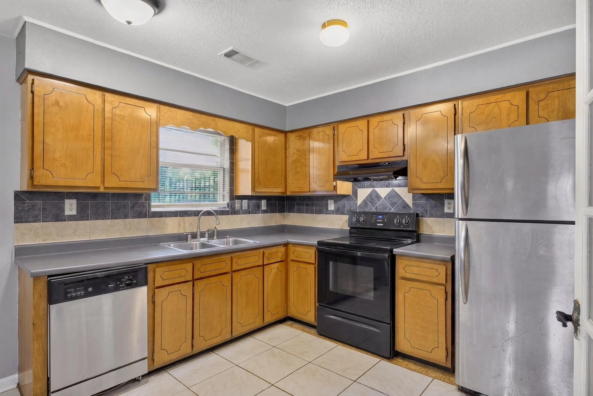 Kitchen after professional enhancement