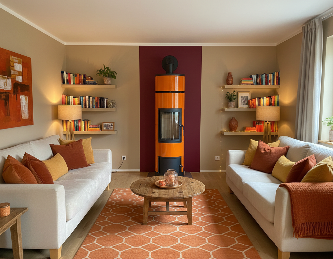 BGO Pelletfeuer Orange