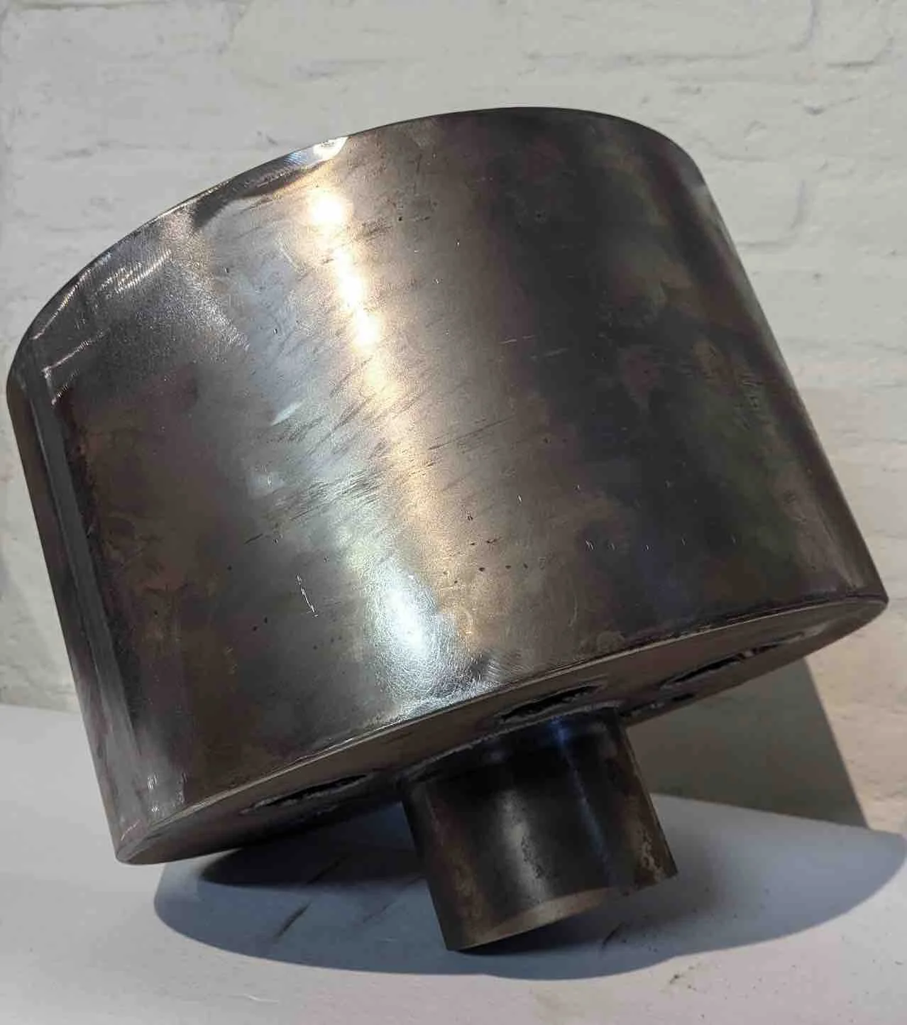 Konvektionstrommel Rohrführung