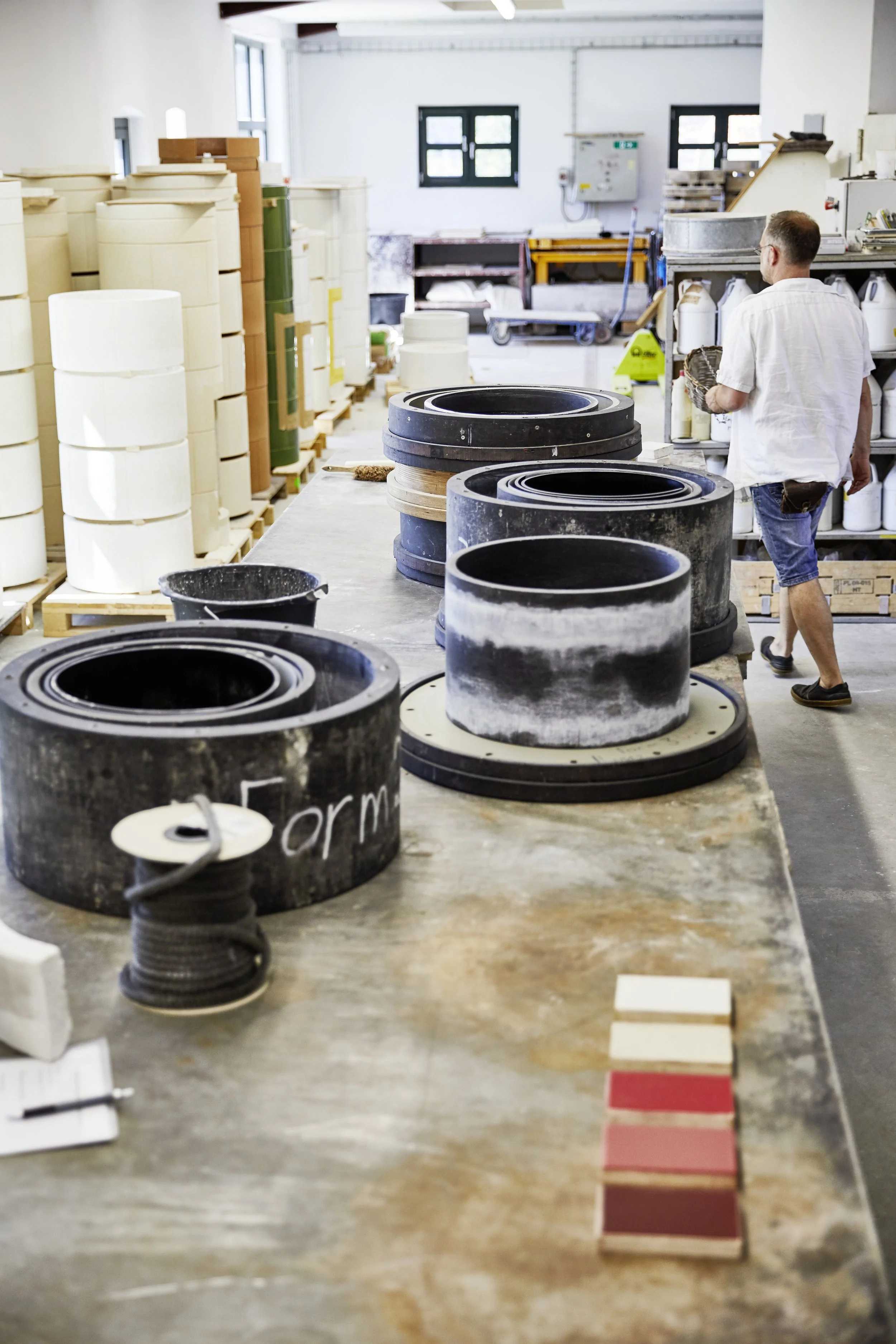 Produktion in der Werkstatt