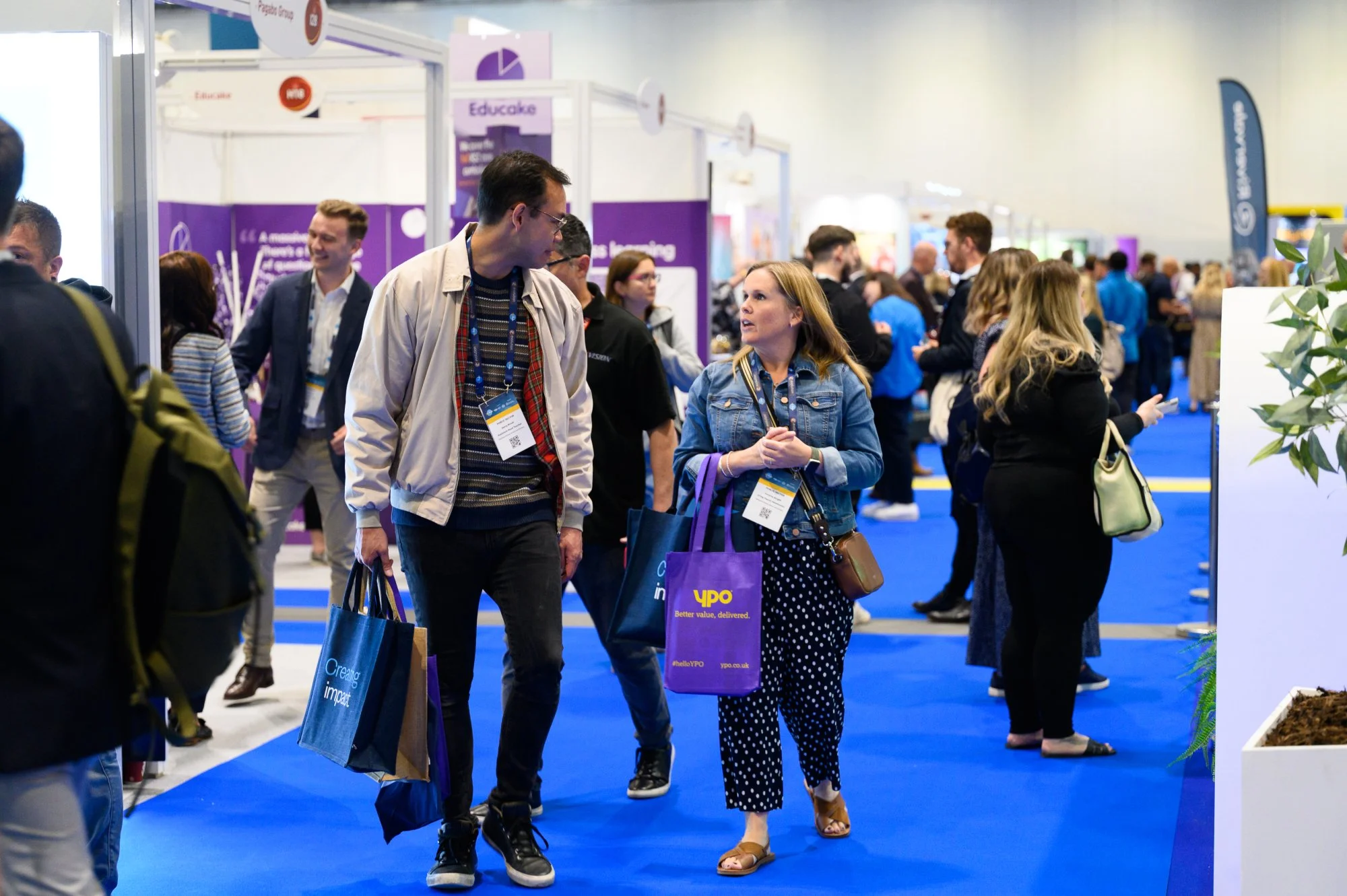 Schools and Academies Show exhibition floor
