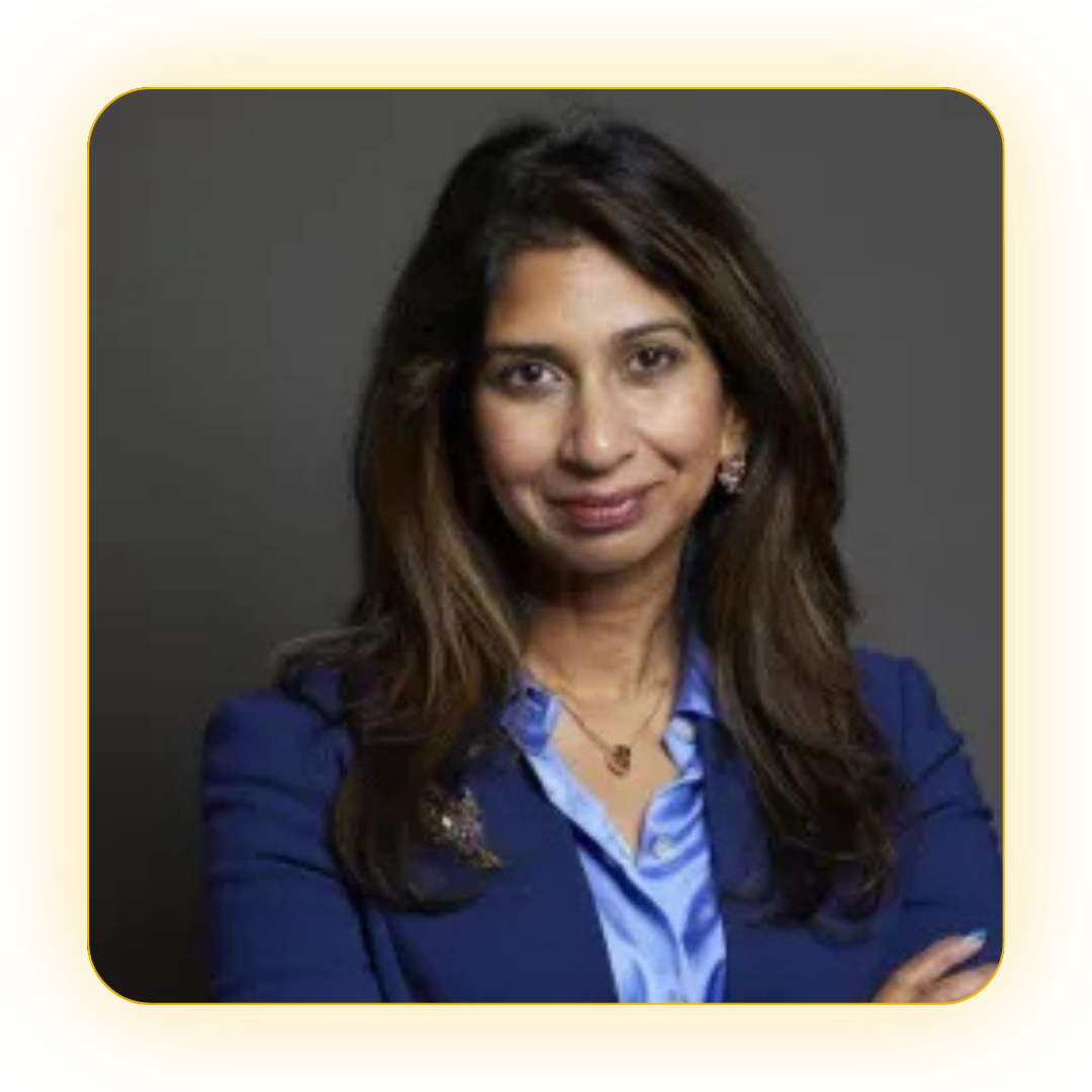 The Rt. Hon. Suella Braverman KC MP