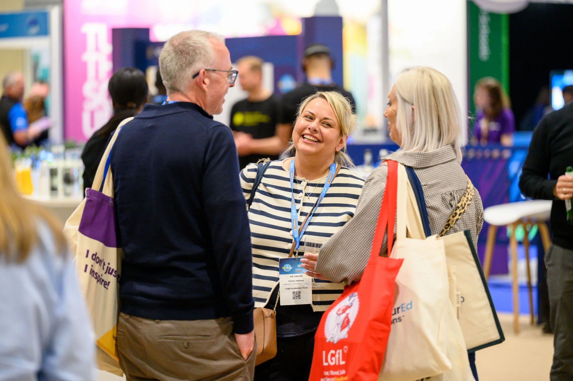 Delegates attending the Schools and Academies Show as a team