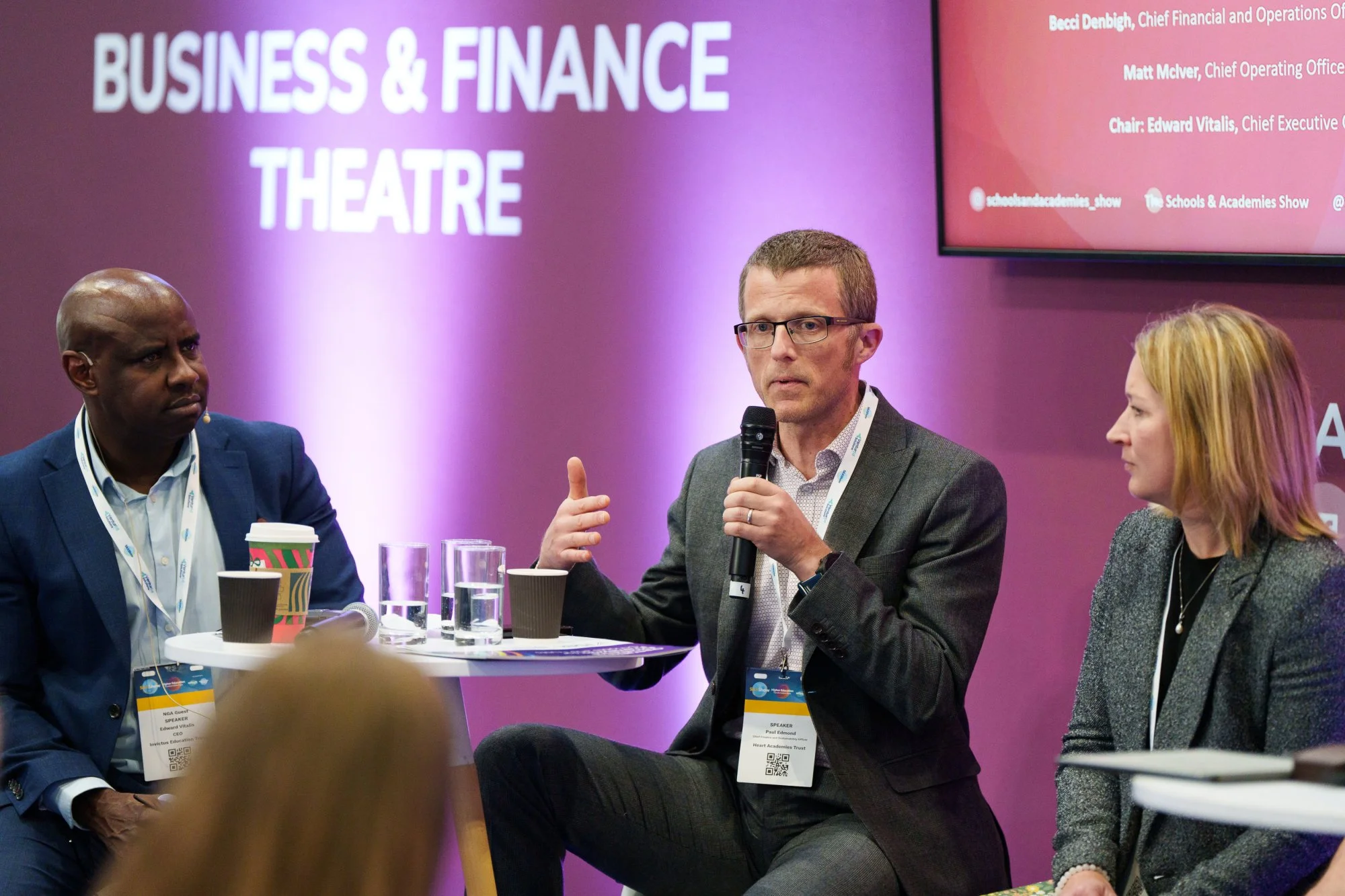 School leaders attending the Schools and Academies Show