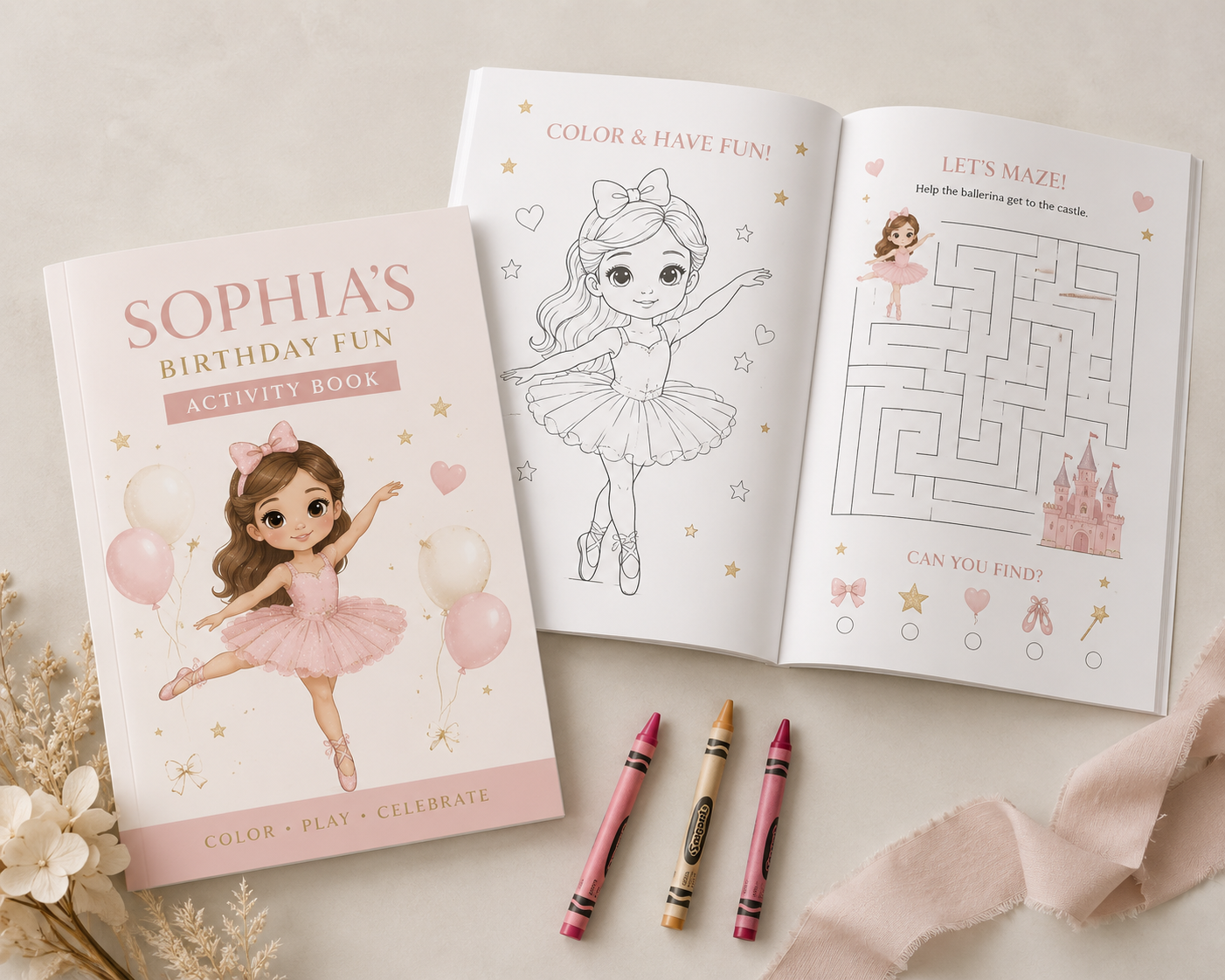 Personalized activity book