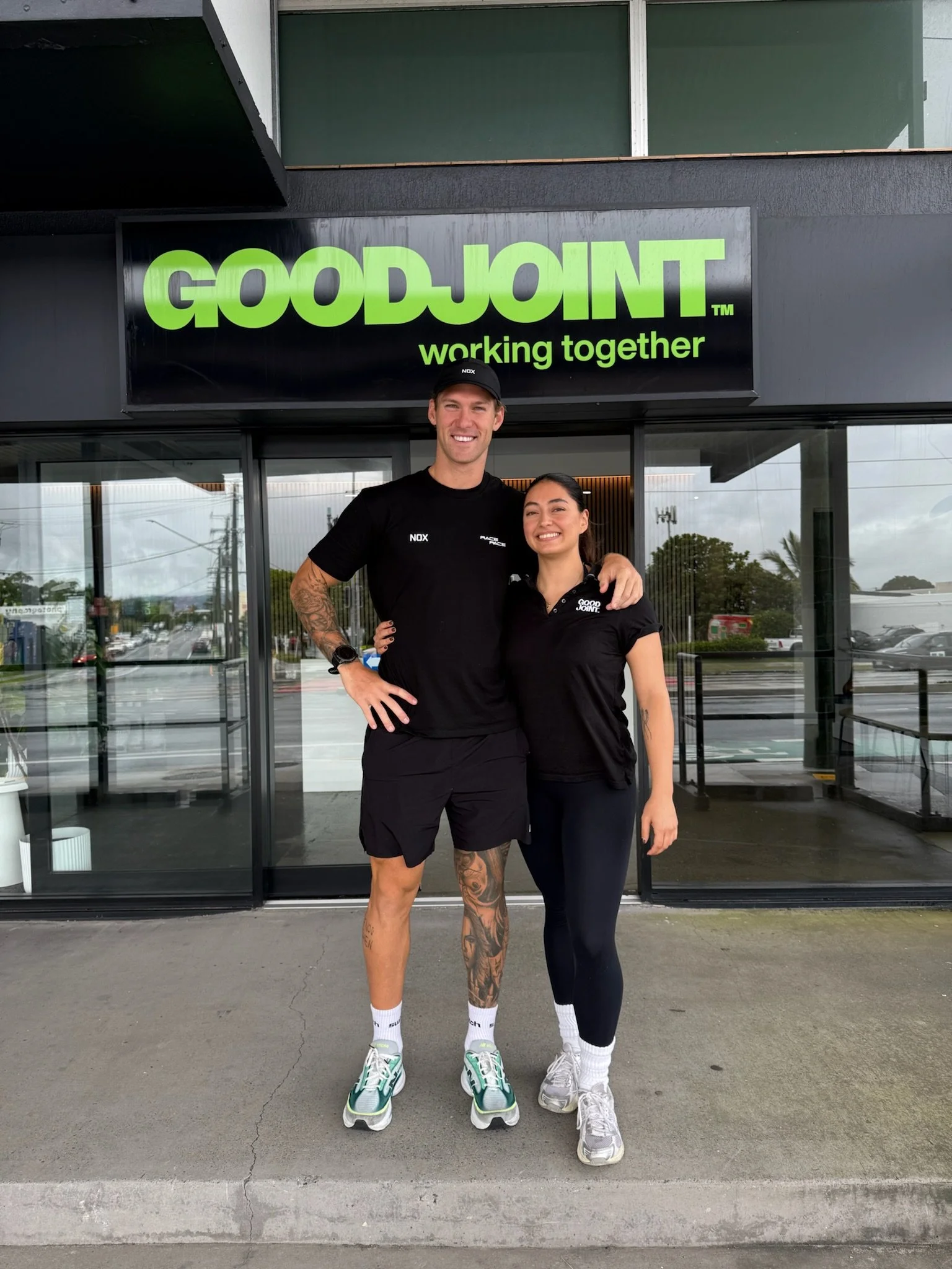 Zane Prophet, Triathlete and Endurance Athlete, at The Good Joint, Mermaid Beach Gold Coast