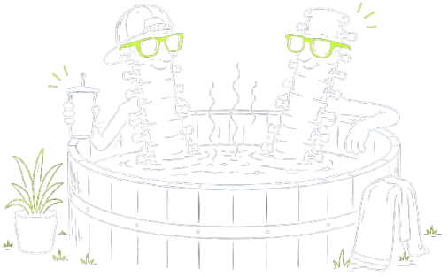 The Good Joint spine mascot